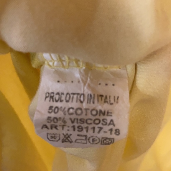 Made in Italy Cotton/Viscosa Tee - Picture 4 of 11